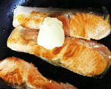 しゃけのマーガリンポン酢焼き作り方2写真