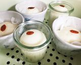 【薬膳】杏仁蒸しケーキ作り方4写真