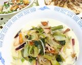 豆腐でヘルシー@豚骨風ちゃんぽん麺作り方6写真