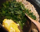 簡単！ケールと卵の炒飯作り方7写真