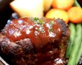 ハンバーグ　ケチャップと赤ワインのソース作り方11写真