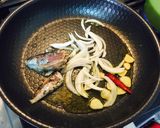 オイルサーディンのガーリックパスタ作り方5写真