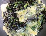 ひじきと野沢菜炒め作り方2写真
