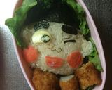 キャラ弁おぼっちゃまくん作り方4写真