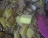 大豆のお肉とじゃがいもの味噌バター炒め♪作り方6写真