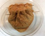 おでんの素で☆牛肉と白ネギの巾着煮♪作り方9写真