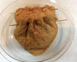 おでんの素で☆牛肉と白ネギの巾着煮♪作り方9写真