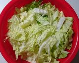 レンジで簡単 ！白菜の塩昆布和え作り方2写真
