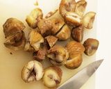 圧力鍋でモチモチ栗ご飯作り方3写真