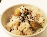 圧力鍋でモチモチ栗ご飯作り方4写真