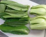 Oilすっきり✿青梗菜とトマトのおひたし作り方2写真
