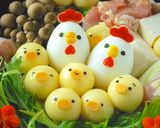 コラーゲンボールでぷるぷるひよこのデコ鍋作り方7写真