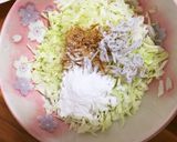 キャベツたっぷり♡手づかみお好み焼き風作り方2写真