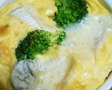 即席の卵料理♪とろけて焼けたチーズが美味作り方4写真