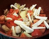 かぼちゃと鶏肉のｷﾇｱ入りトマト煮込み作り方4写真