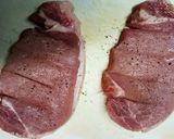 トンテキ、焼き玉ねぎ添え作り方1写真