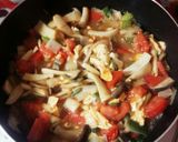♡ﾄﾏﾄと卵のさっぱり中華炒め♡作り方9写真