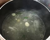 小松菜&干し☆エビ&鳥手羽元の炒飯作り方7写真