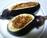 大豆を使った茄子の田楽♫作り方4写真