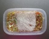 レンジで簡単☆ご飯がすすむ麻婆春雨。作り方3写真