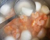 簡単！むきえびDEかぶの中華風あんかけ♪作り方7写真