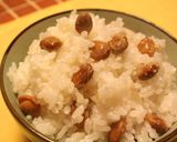 きれいな紫❤もっちり黒豆ご飯作り方6写真