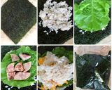 【塩分控えめ】魚肉ソーセージおにぎらず作り方4写真