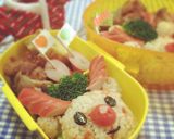 クリスマスに！簡単トナカイキャラ弁作り方6写真