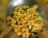 牛肉とカボチャのしぐれきんちゃく作り方1写真
