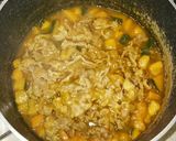 牛肉とカボチャのしぐれきんちゃく作り方4写真
