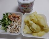 シャンタンHOTポテトサラダ♪作り方1写真