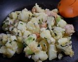 シャンタンHOTポテトサラダ♪作り方3写真