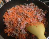 豚とにんじんのそぼろ作り方3写真