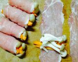 楽チンおかず‼︎しめじと人参の豚肉巻き!作り方1写真