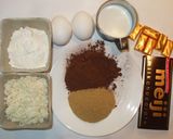 50%チョコレートケーキ♪おから炊飯器で作り方1写真