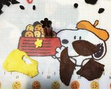 スヌーピー★ちぎりパン タテ型作り方8写真