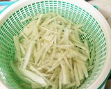 簡単！柔らかきんぴらゴボウ作り方1写真