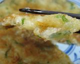 千切り長いもで、大人の揚げ焼き作り方4写真