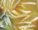 鍋の残り物で節約味噌汁作り方4写真