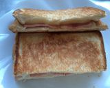 ホットサンド(ベーコン、チーズ)作り方5写真