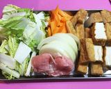 簡単大皿一品♡厚揚げと白菜の生姜煮作り方1写真