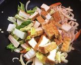 簡単大皿一品♡厚揚げと白菜の生姜煮作り方4写真