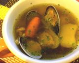 ＊チンゲン菜と竹輪のふわとろ卵スープ＊作り方7写真