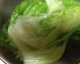 レタスのしゃぶしゃぶホットサラダ作り方2写真