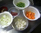 干椎茸がいい味を☆酢豚作り方1写真