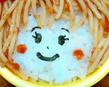 女の子のキャラ弁　超簡単♬　５分　時短♡作り方3写真