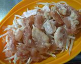 簡単！レンチン！ラーメン屋風肉野菜炒め！作り方5写真