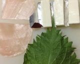 生ハム&クリチの大葉巻き作り方1写真