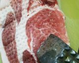 チーズ、梅干しイン豚カツ作り方3写真