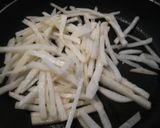 大根の大豆肉みそかけ作り方2写真